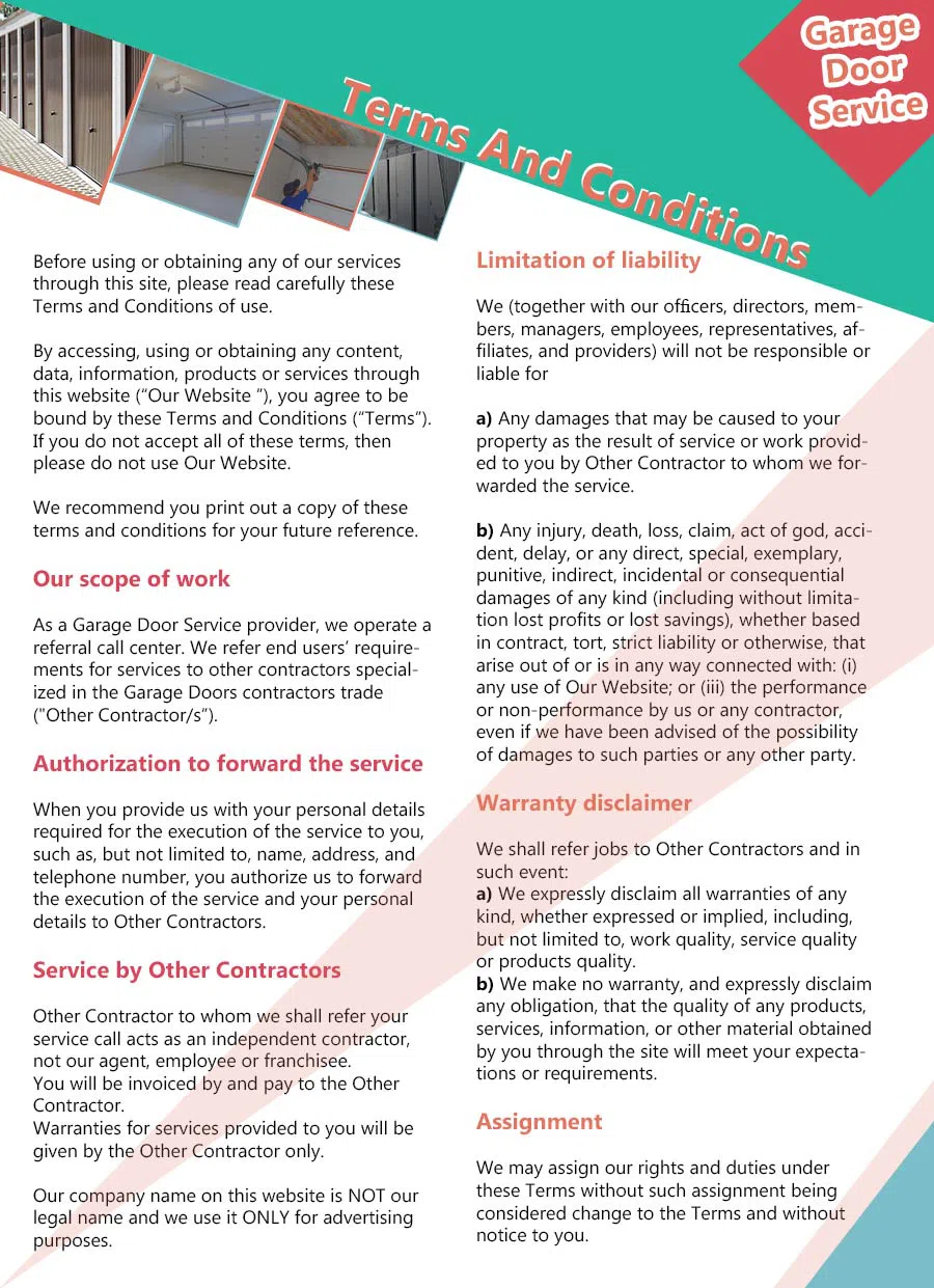 Central Garage Door Service Federal Way, WA 206-429-7519